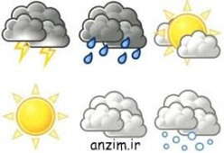 آب و هوای کشور در 21 اسفند ماه+ جدول