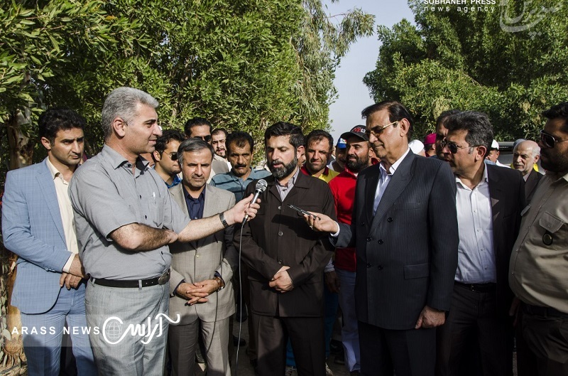 گزارش تصویری مراسم اختتامیه هفدهمین دوره ی مسابقات جام گلف شهباز حسین پور در اهواز (1)