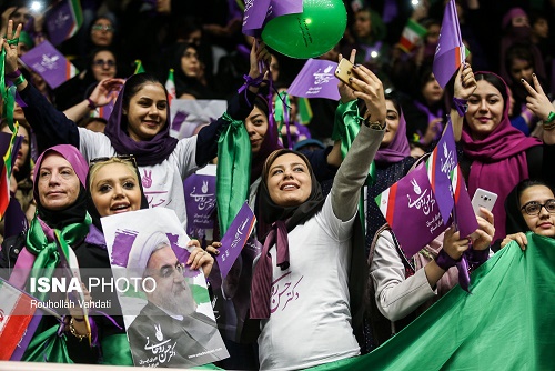 روحانی: حامیان بابک‌زنجانی در ستاد کدام نامزدند؟/جواب ملت را بدهید/کی بوده که مردم با آرد و نبات تسلیم شوند؟+ تصاویر