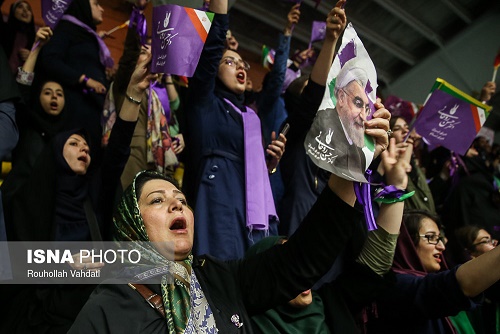 روحانی: حامیان بابک‌زنجانی در ستاد کدام نامزدند؟/جواب ملت را بدهید/کی بوده که مردم با آرد و نبات تسلیم شوند؟+ تصاویر