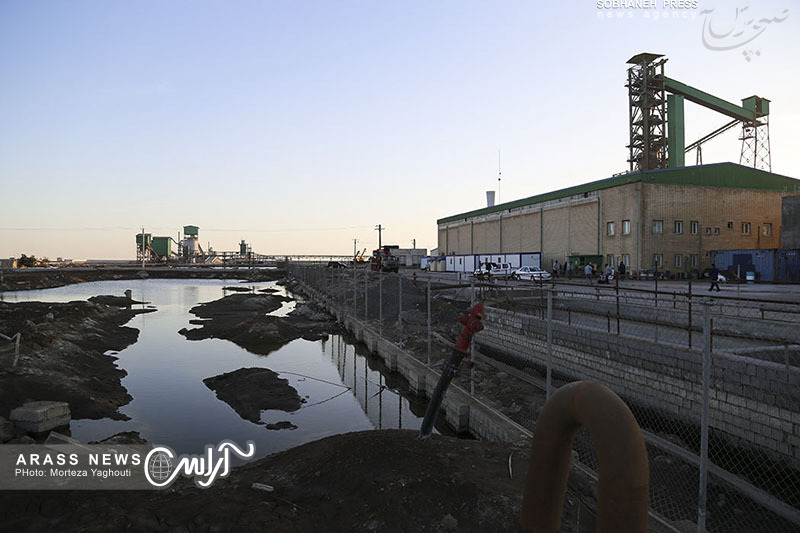 زارش تصویری/ آیین افتتاح کارخانه فولاد شادگان باحضور معاون اول رئیس جمهور