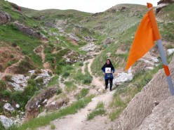 مسابقه اسکای رانینگ(دوی کوهستان) ویژه بانوان استان خوزستان به مناسبت روز درختکاری برگزار شد