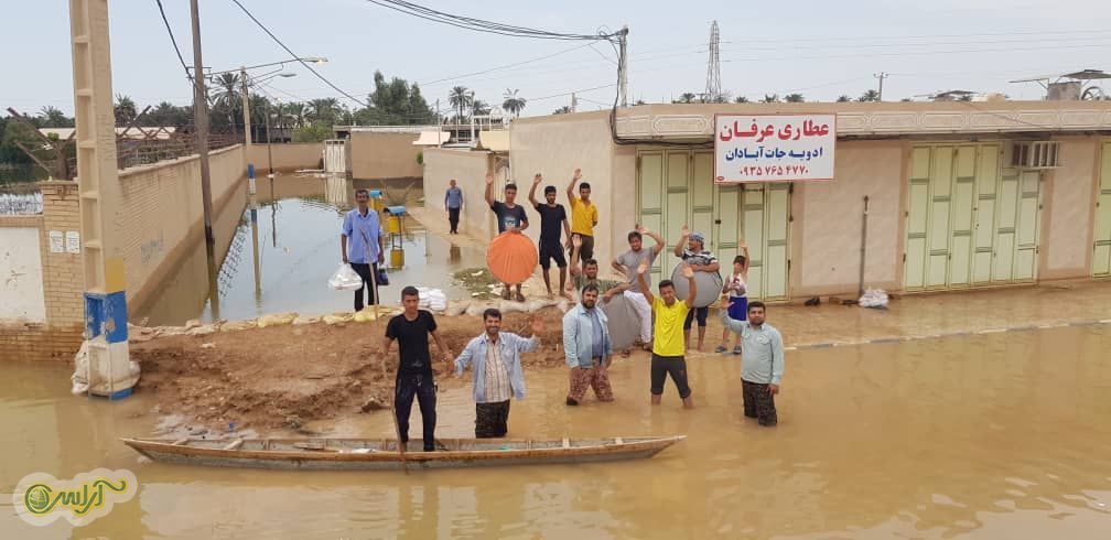 کمک ۲۸۰ میلیارد ریالی فولاد خوزستان به مناطق سیل زده