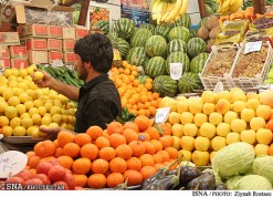 نرخ میوه و تره‌بار در بازار اهواز