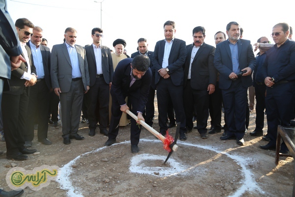 ‏٢٦ پروژه فرهنگى ، آموزشى و ورزشى در شهرستان انديمشك با حضور استاندار خوزستان ‏كلنگ زنى و بهره بردارى شد