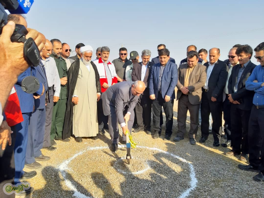 کلنگ پایگاه امداد و نجات بین جاده ای شهدای گلگیر به زمین خورد